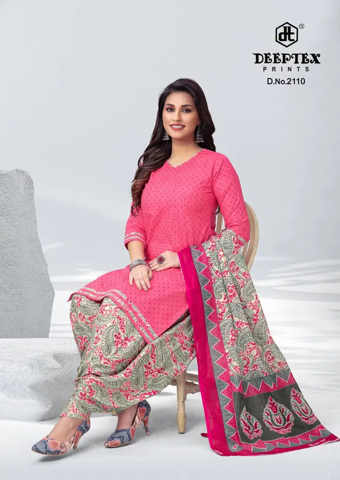 Deeptex Pichkari Vol 21 Regular Wear Wholesale Printed Cotton Dress Material
